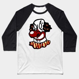 Bald Stripey Clown Baseball T-Shirt